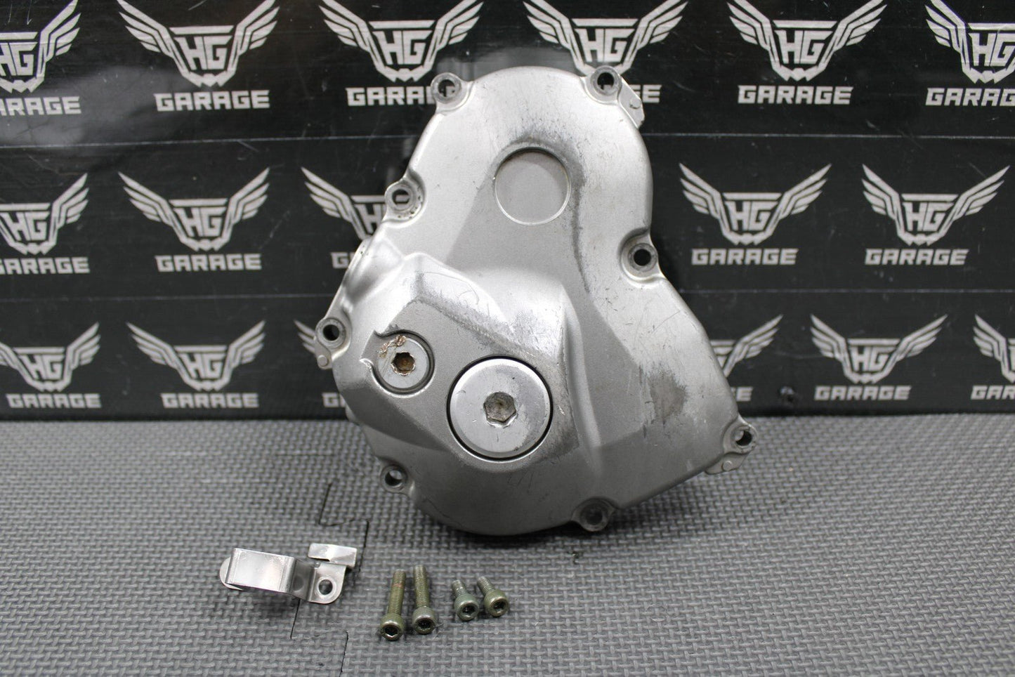 2006 SUZUKI 06 - 07 RMZ450 OEM LEFT STATOR GENERATOR MAGNETO COVER 11351 - 35G20 - hggarage