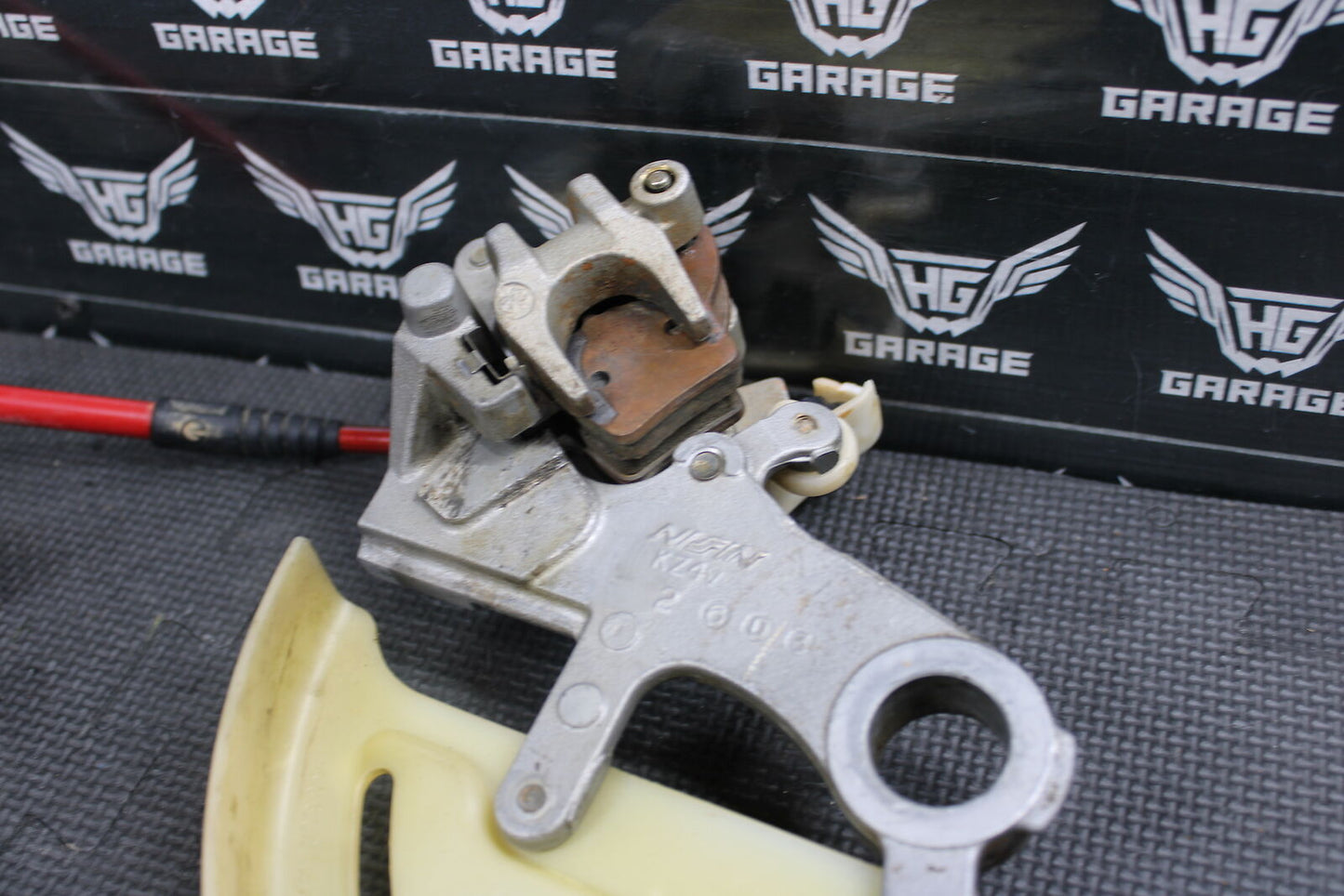 2007 HONDA CR125R CR250R CRF450R OEM REAR BACK BRAKE CALIPER MASTER CYLINDER ASS