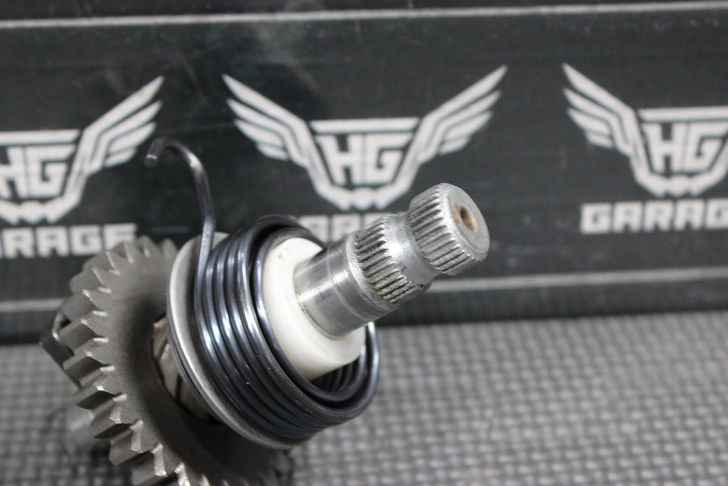 1997 YAMAHA RT100 OEM KICKSTART KICK START SHAFT W IDLER GEAR - hggarage