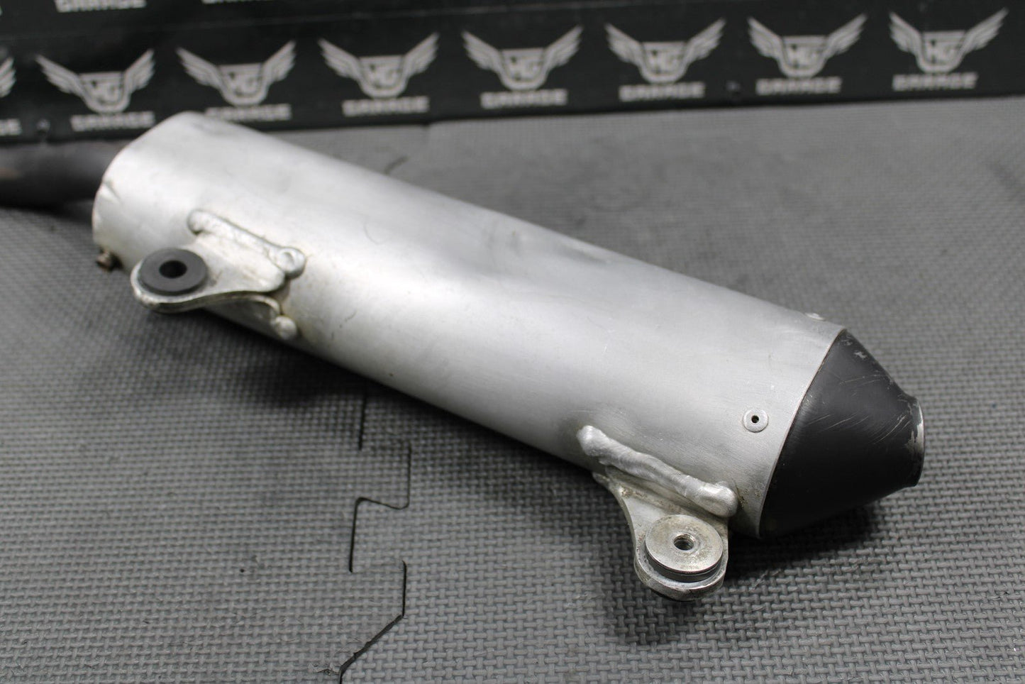 2003 2004 HONDA CR250R OEM MUFFLER EXHAUST SILENCER SLIP ON PIPE 18330 - KZ3 - L30 - hggarage