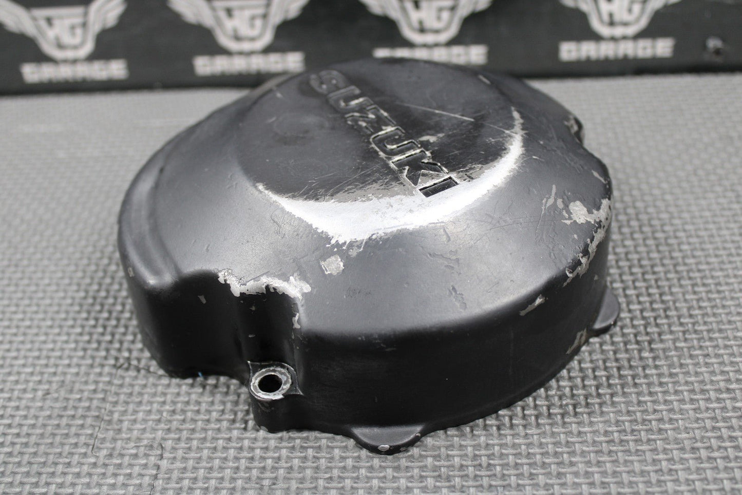 1995 90 - 95 SUZUKI RMX250 OEM LEFT STATOR GENERATOR MAGNETO COVER 11351 - 05D02 - hggarage