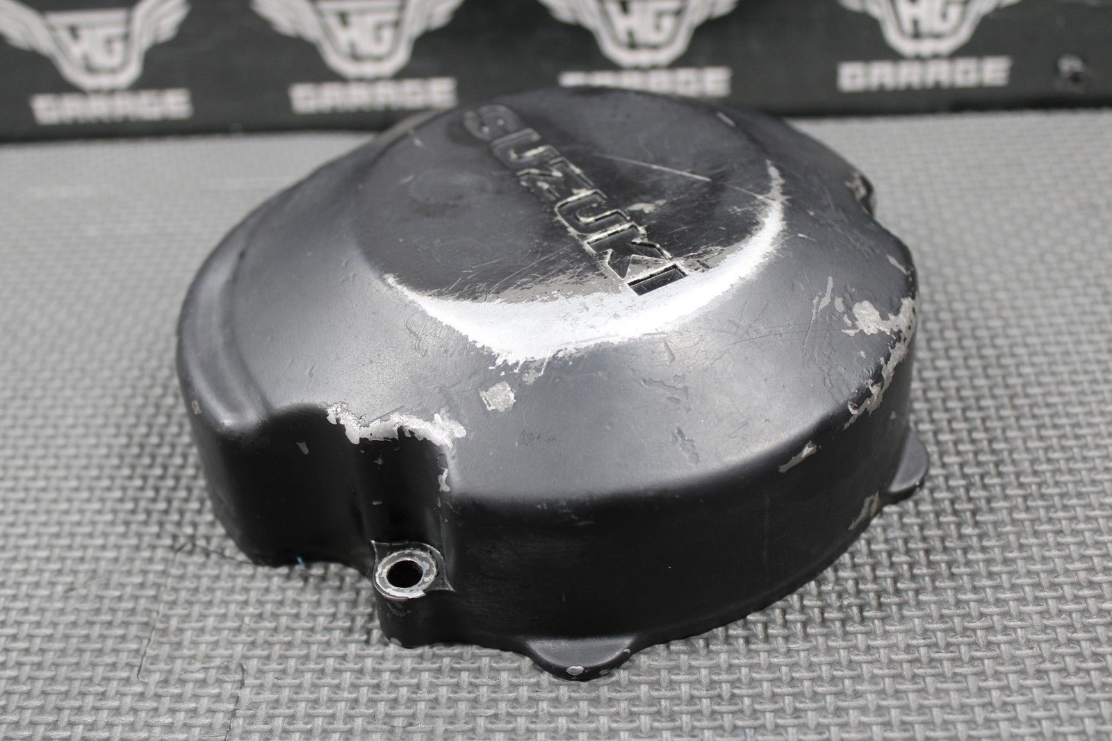 1995 90 - 95 SUZUKI RMX250 OEM LEFT STATOR GENERATOR MAGNETO COVER 11351 - 05D02 - hggarage