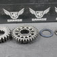 2009 YAMAHA 06 - 09 YZ450F OEM ENGINE MOTOR CRANKSHAFT PRIMARY MAIN DRIVE GEARS - hggarage