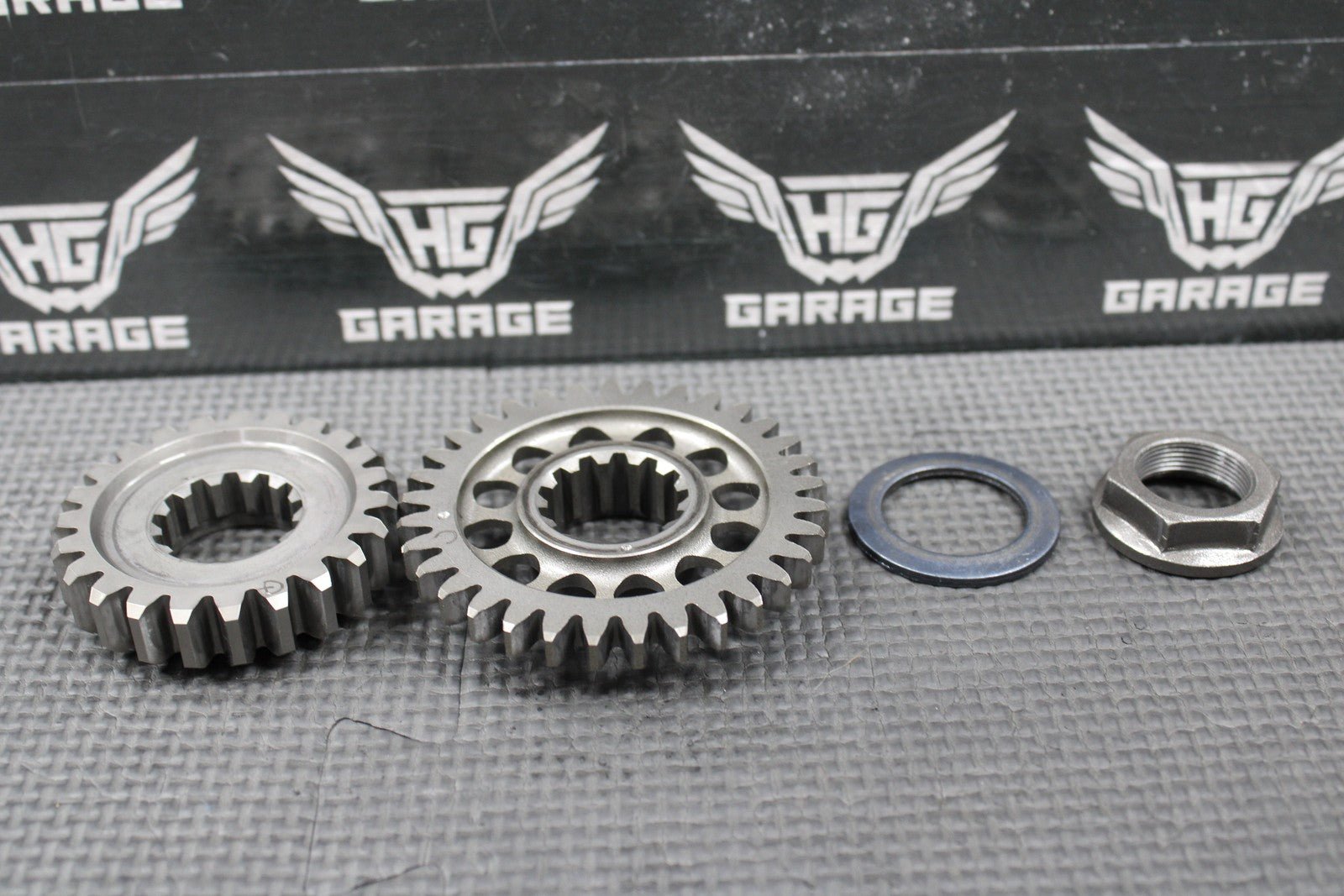2009 YAMAHA 06 - 09 YZ450F OEM ENGINE MOTOR CRANKSHAFT PRIMARY MAIN DRIVE GEARS - hggarage