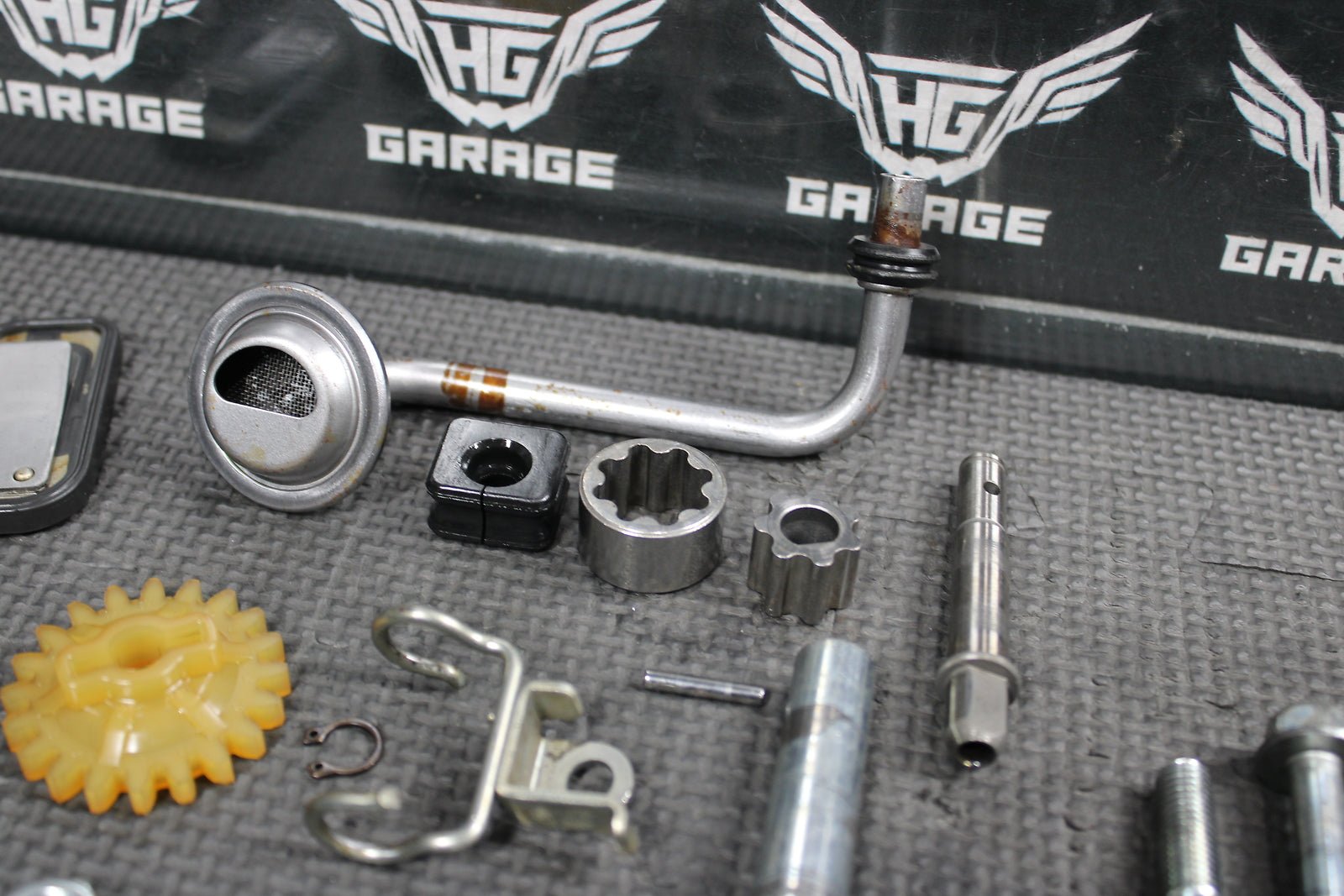 2003 Honda CRF450R OEM Chain Tensioner Topend Engine Hardware Assembly Low Hour - hggarage