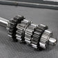1986 KAWASAKI KDX200 OEM TRANSMISSION TRANNY GEARBOX SHIFT FORKS DRUM GEARS - hggarage