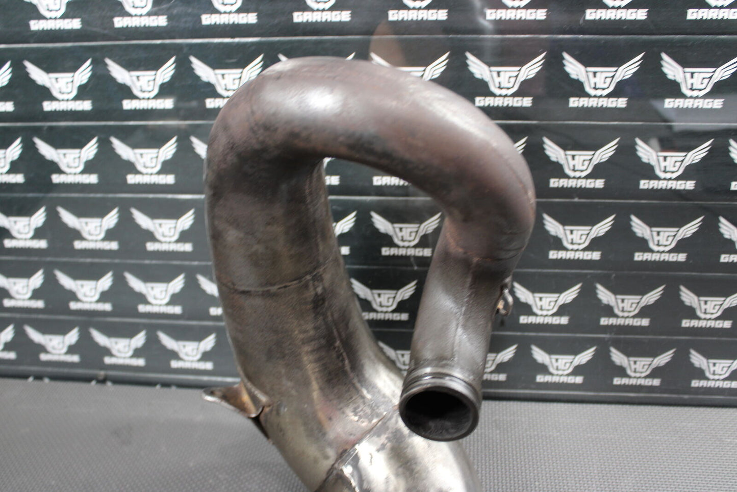 2002 SUZUKI RM250 PRO CIRCUIT WORKS PIPE EXHAUST PIPE CHAMBER HEADER 14310-37F