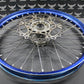 2020 YAMAHA 14 - 22 YZ250F YZ450F OEM BLUE EXCEL FRONT WHEEL RIM HUB ROTOR GOOD - hggarage
