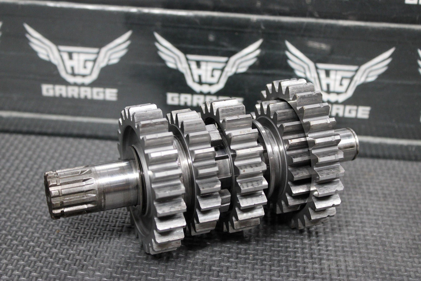1996 SUZUKI RM250 OEM ENGINE TRANSMISSION GEARS GEARBOX SHIFT FORKS SHAFTS DRUM - hggarage