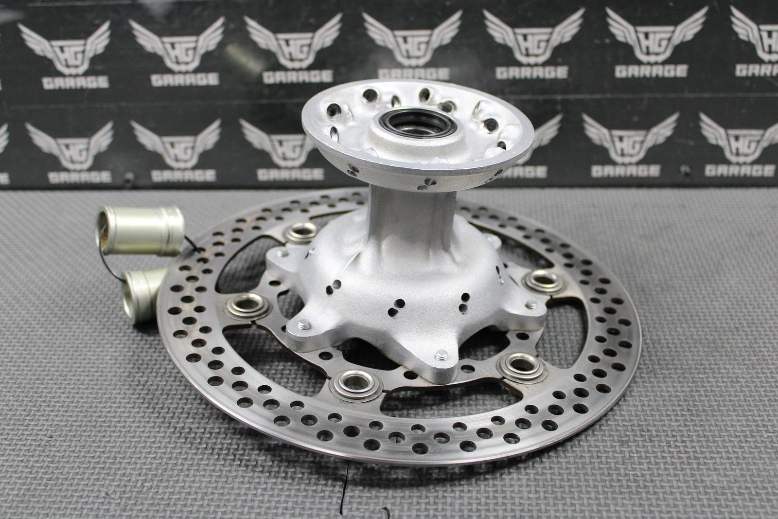 2006 SUZUKI 05 - 06 RM125 RM250 OEM FRONT WHEEL RIM HUB ROTOR 54111 - 36E00 GOOD! - hggarage