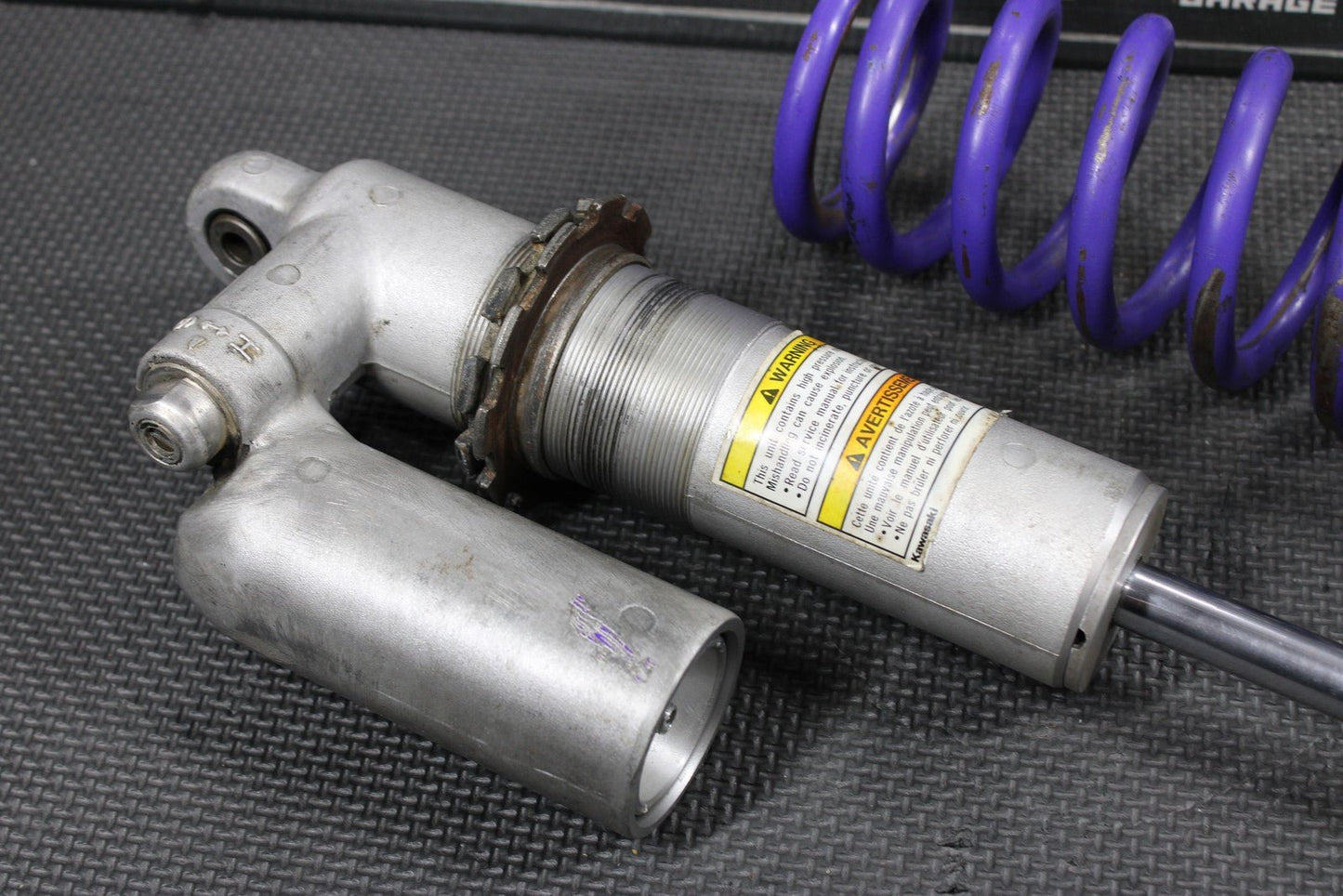 1997 KAWASAKI KX250 OEM REAR BACK SHOCK ABSORBER SUSPENSION NEEDS REBUILD! - hggarage