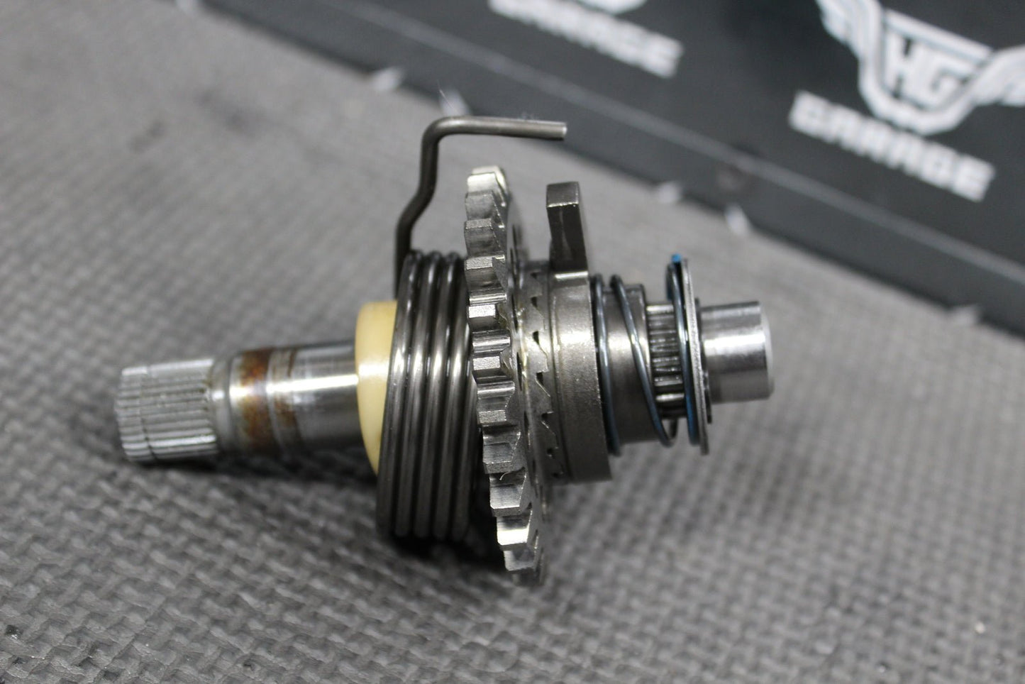 2018 YAMAHA YZ250F OEM KICKSTART KICK START SHAFT W IDLER GEAR - hggarage