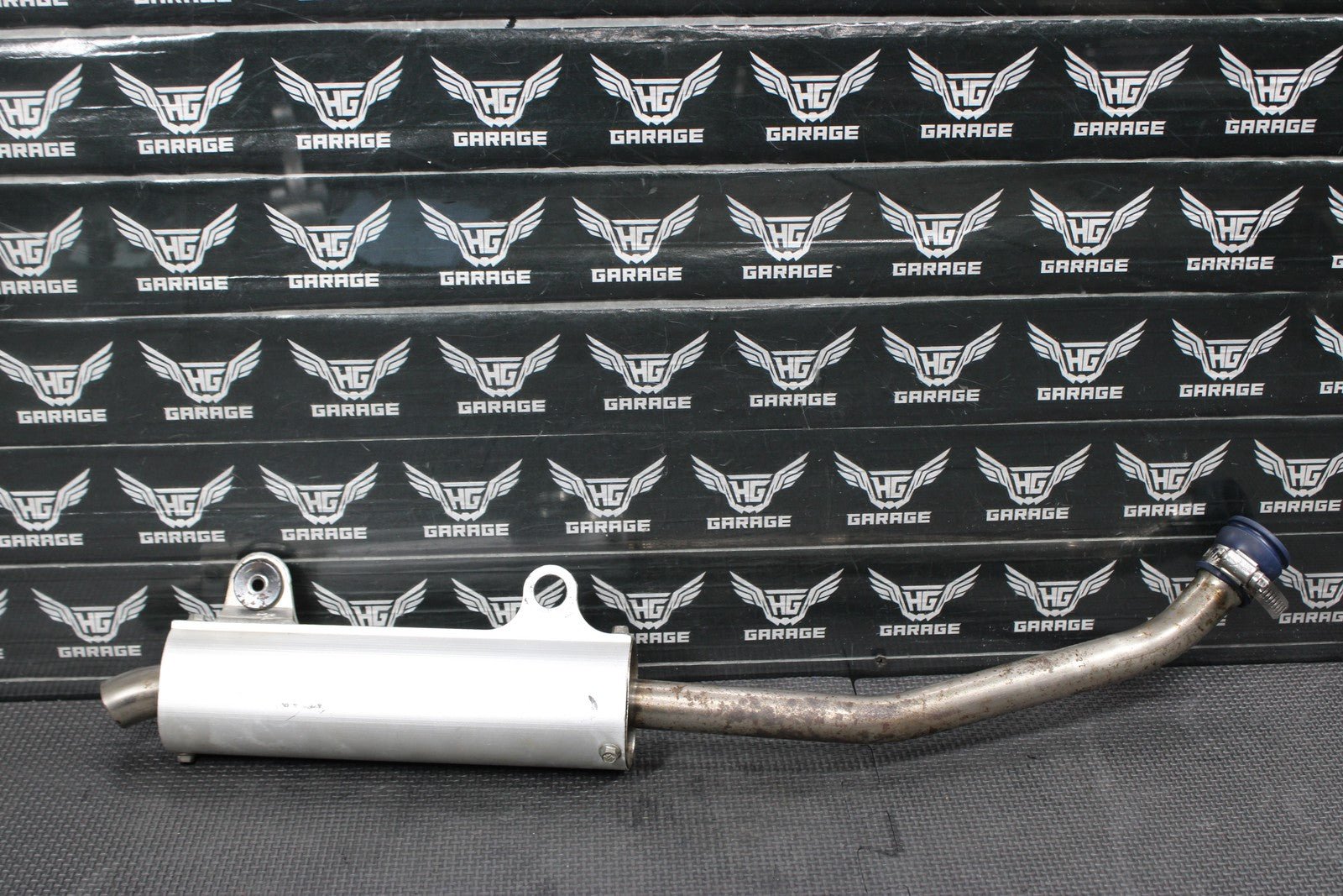 1996 KAWASAKI KX125 95 - 98 FMF MUFFLER EXHAUST SILENCER SLIP ON PIPE 18100 - 1069 - hggarage