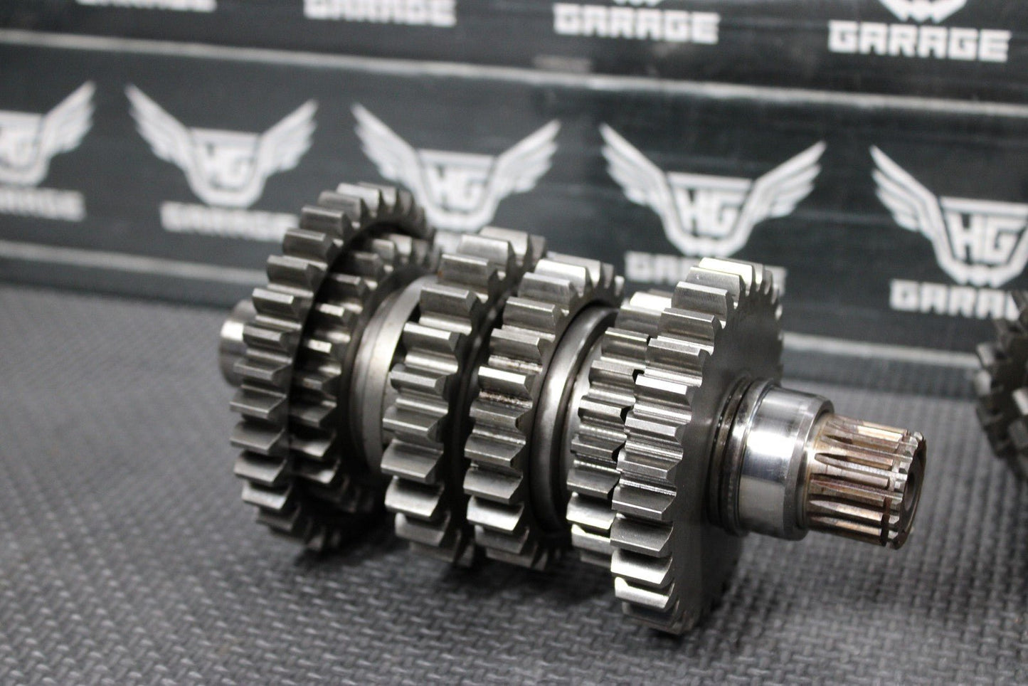 2013 HUSQVARNA TE511 OEM ENGINE TRANSMISSION GEARBOX SHIFT FORKS SHAFTS DRUM - hggarage
