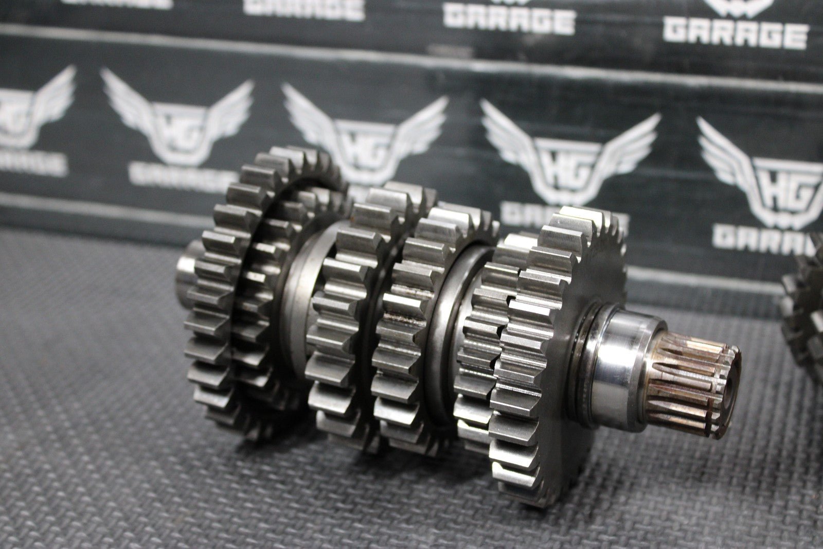2013 HUSQVARNA TE511 OEM ENGINE TRANSMISSION GEARBOX SHIFT FORKS SHAFTS DRUM - hggarage