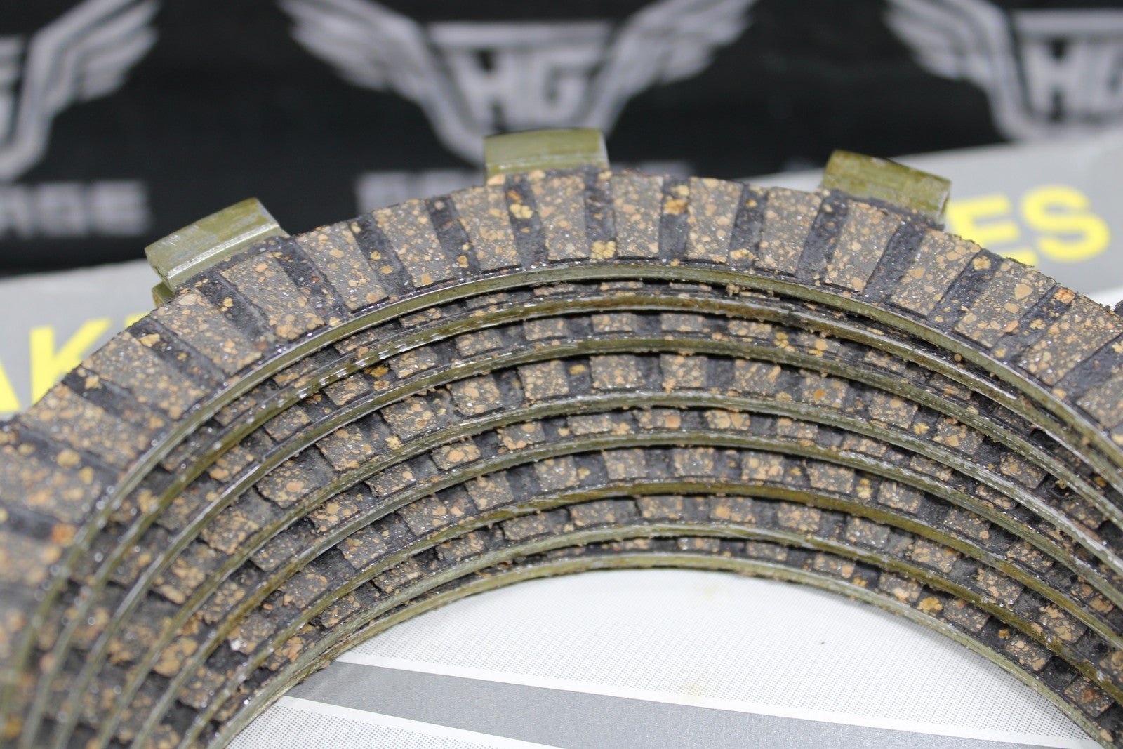 BRAND NEW PREMIER 1990 - 1992 KAWASAKI KX125 CLUTCH FRICTION FIBER PLATES CK4485 - hggarage