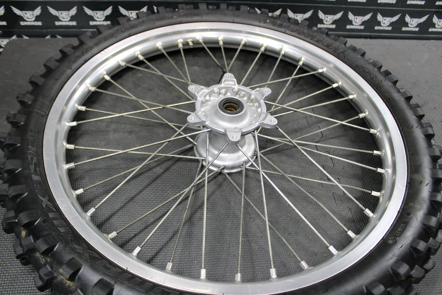 2006 YAMAHA YZ450F OEM EXCEL FRONT WHEEL RIM HUB TIRE 21" 5NY - 25111 - 00 - 00 - hggarage