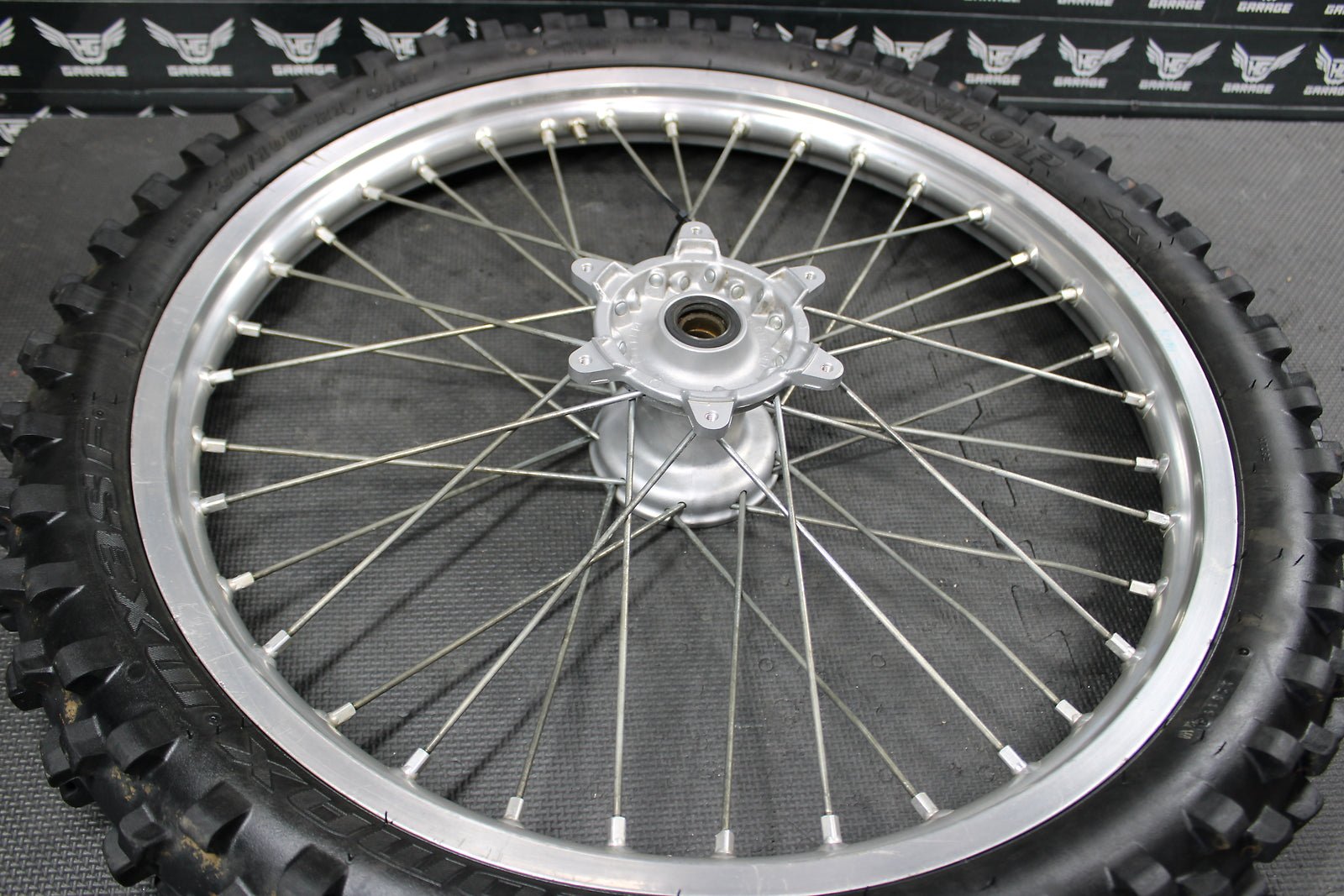 2006 YAMAHA YZ450F OEM EXCEL FRONT WHEEL RIM HUB TIRE 21" 5NY - 25111 - 00 - 00 - hggarage