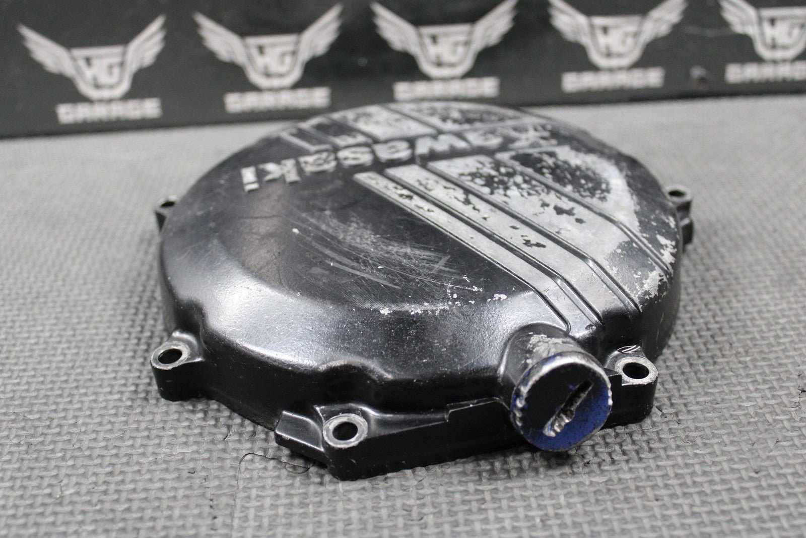 2012 KAWASAKI KX450F OEM RIGHT CRANK CASE OUTER CLUTCH COVER 14032 - 0153 - hggarage