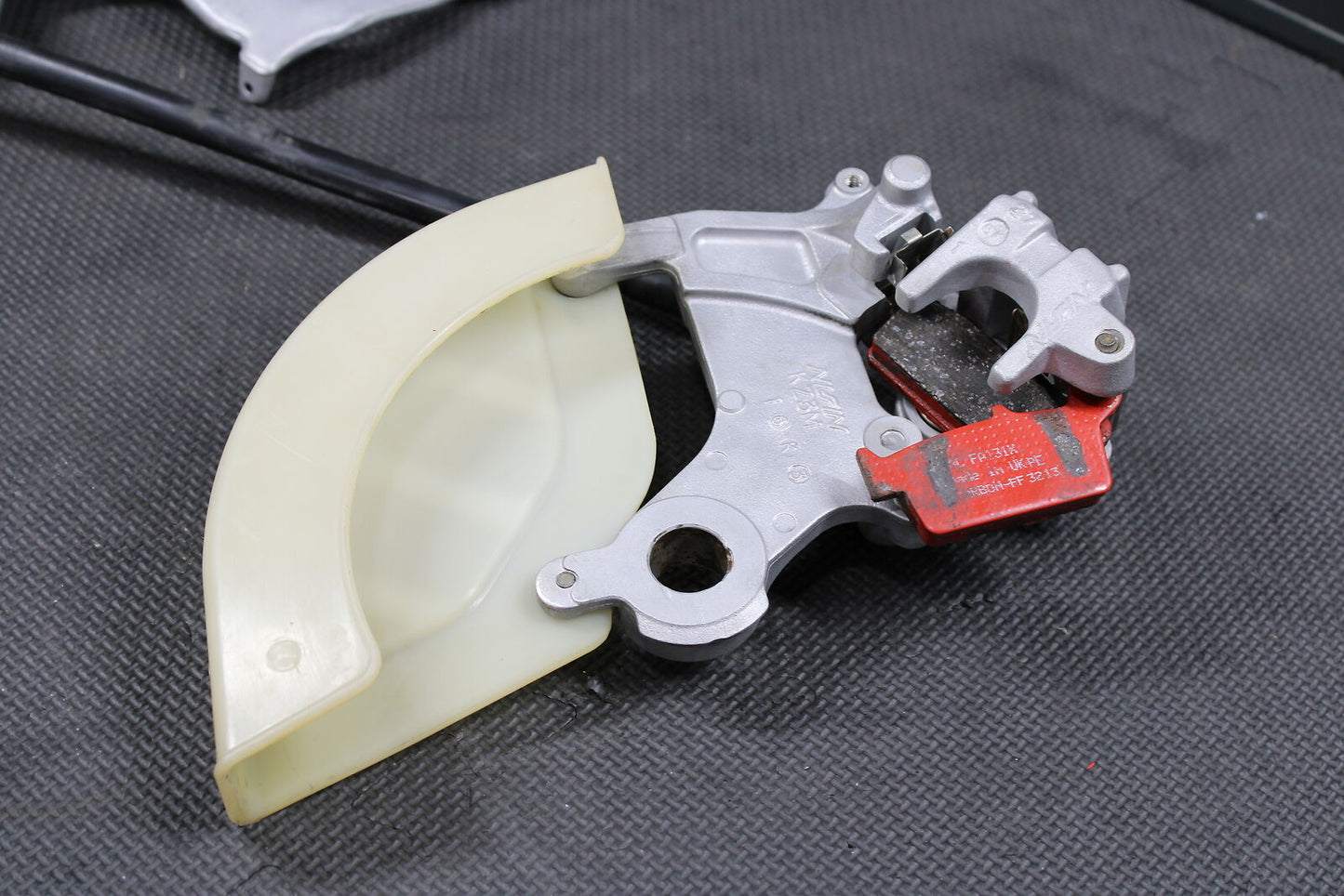 1997 HONDA CR125R OEM NISSIN REAR BACK BRAKE CALIPER MASTER CYLINDER LEVER