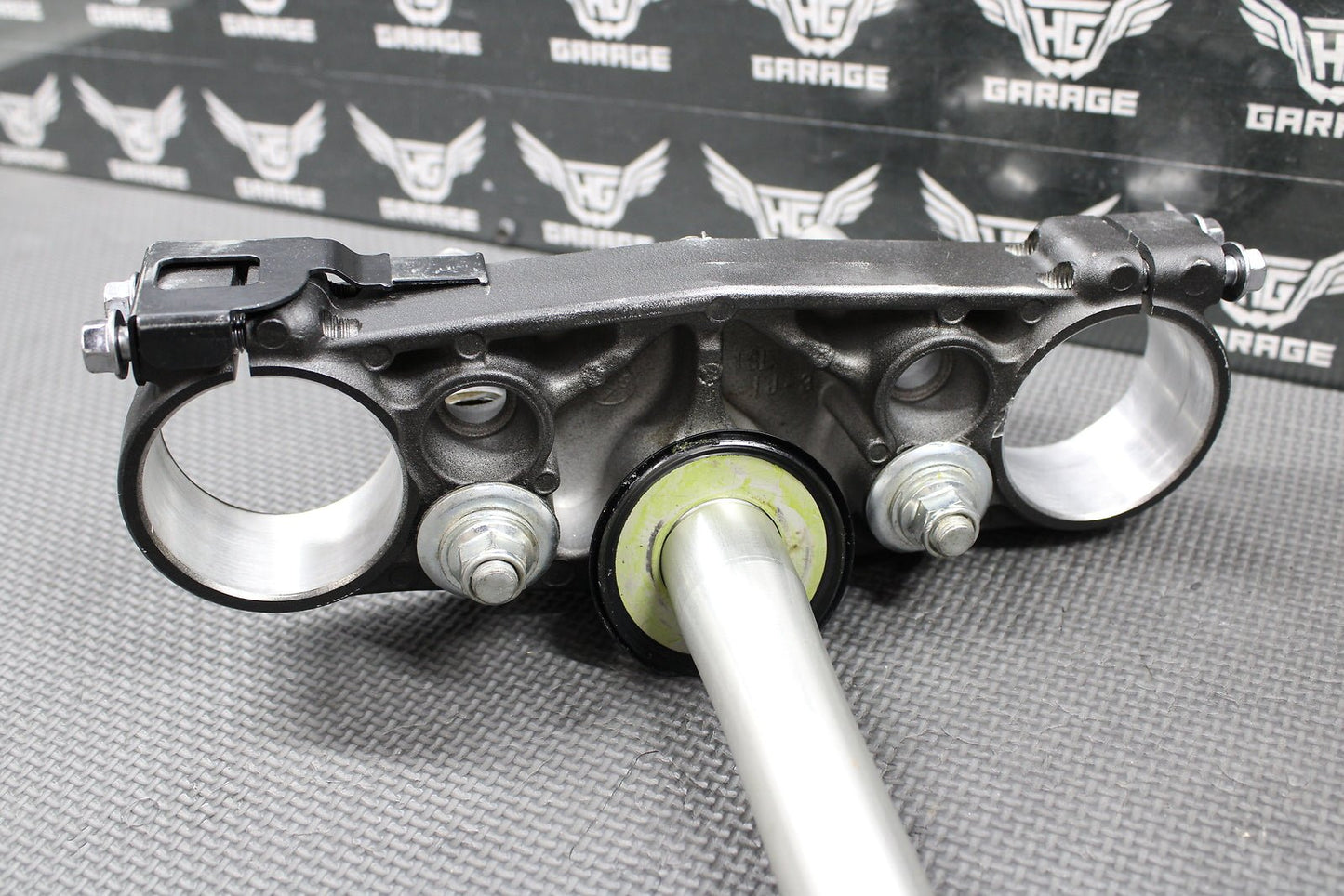 2019 18 - 21 YAMAHA YZ250FX OEM FRONT FORKS LOWER UPPER TRIPLE TREE STEM CLAMP - hggarage