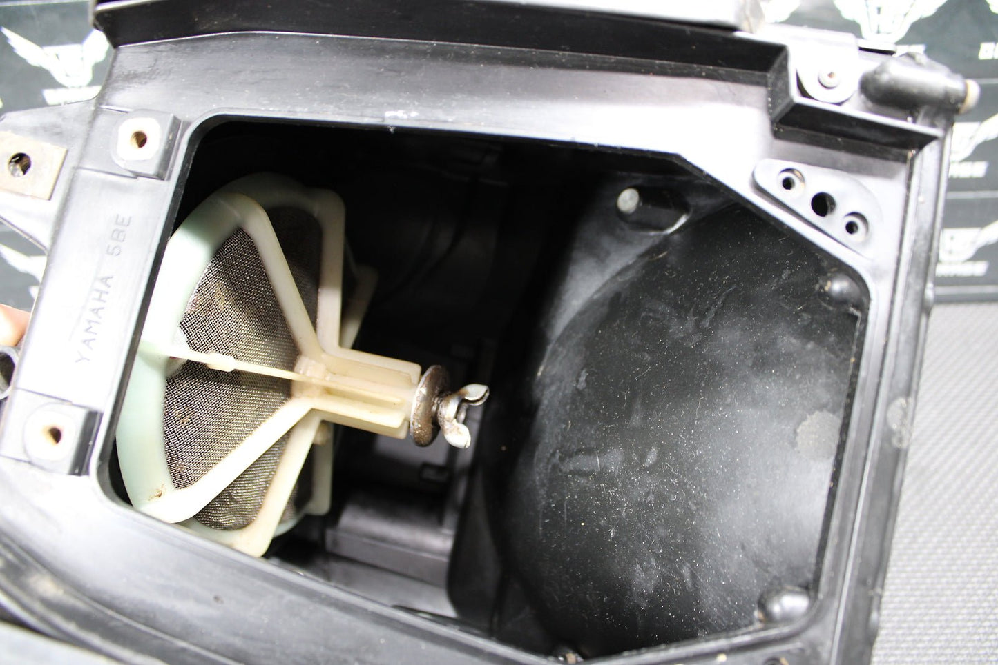 2002 Yamaha YZ426F OEM Airbox Intake Air Cleaner Case Filter Box Joint Intake - hggarage