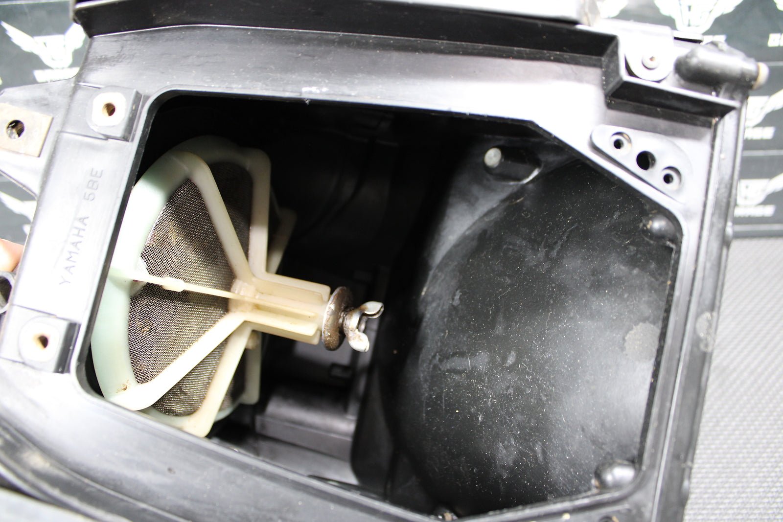 2002 Yamaha YZ426F OEM Airbox Intake Air Cleaner Case Filter Box Joint Intake - hggarage