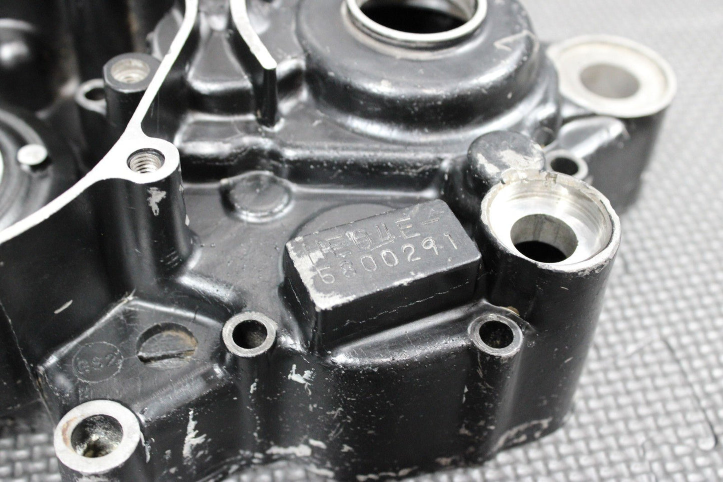 1991 HONDA CR80R OEM LEFT ENGINE MOTOR CRANKCASE CRANK CASES BLOCK - hggarage