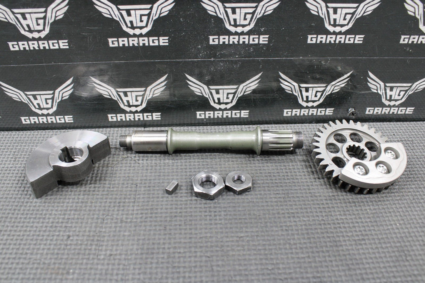 2009 07 - 09 YAMAHA YZ450F OEM ENGINE MOTOR CRANKSHAFT BALANCER SHAFT GEAR WEIGHT - hggarage
