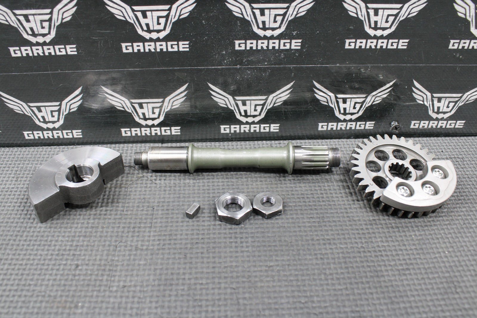 2009 07 - 09 YAMAHA YZ450F OEM ENGINE MOTOR CRANKSHAFT BALANCER SHAFT GEAR WEIGHT - hggarage