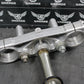 2002 HONDA CRF450R OEM FRONT FORKS LOWER UPPER TRIPLE TREE STEM - hggarage