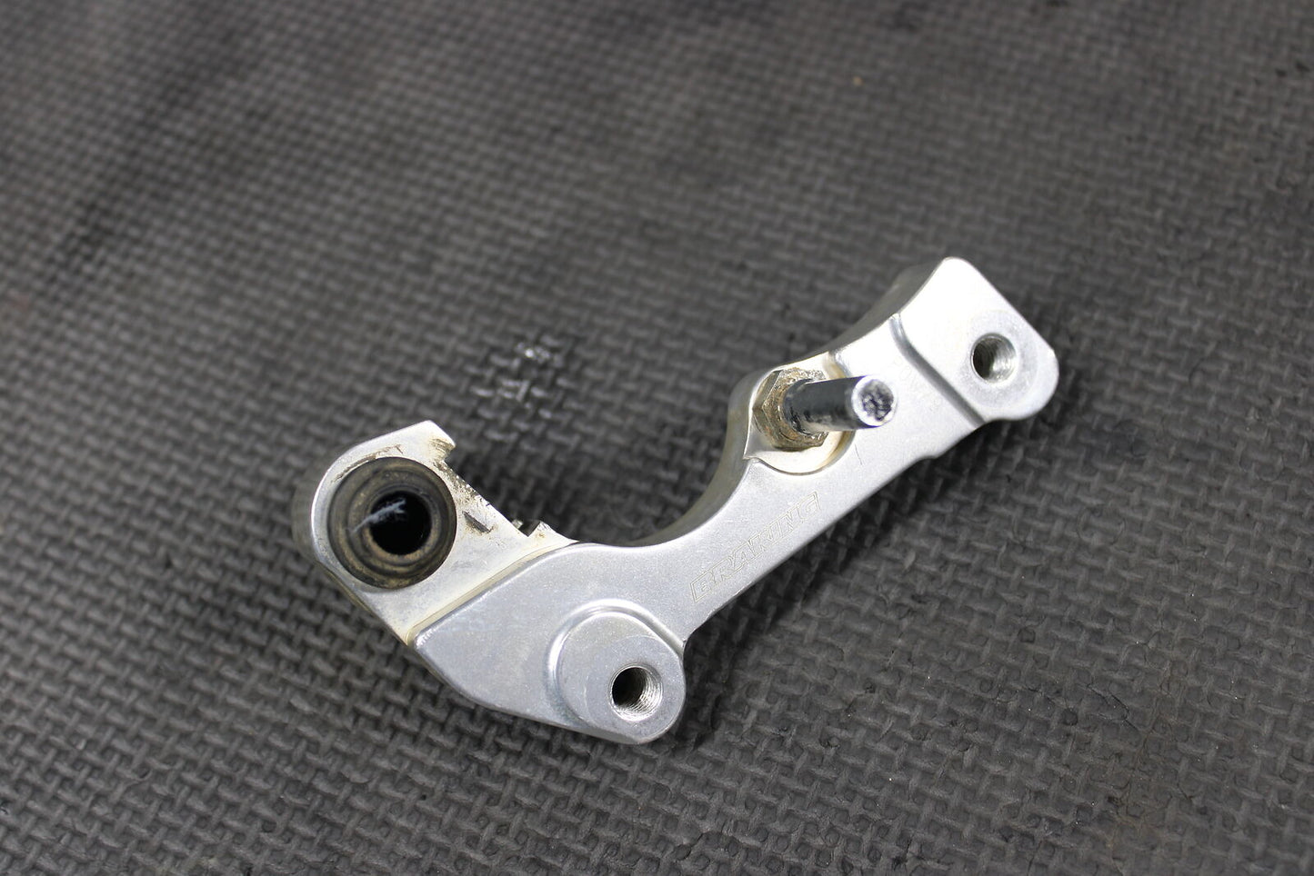 2013 HONDA CRF450R BRAKING OVERSIZED FRONT BRAKE DISC ROTOR BRACKET ASSEMBLY