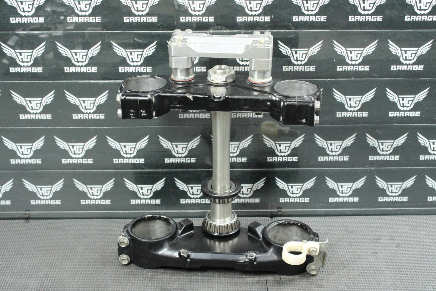2011 KAWASAKI KX450F OEM FRONT FORKS LOWER UPPER TRIPLE TREE STEM CLAMP NICE! - hggarage
