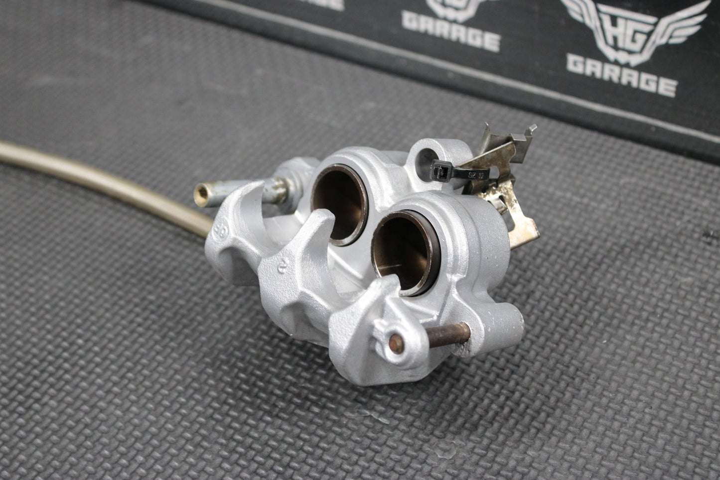 2007 HONDA 07 - 09 CRF450R NISSIN FRONT BRAKE CALIPER MASTER CYLINDER W BRAKE HOSE - hggarage