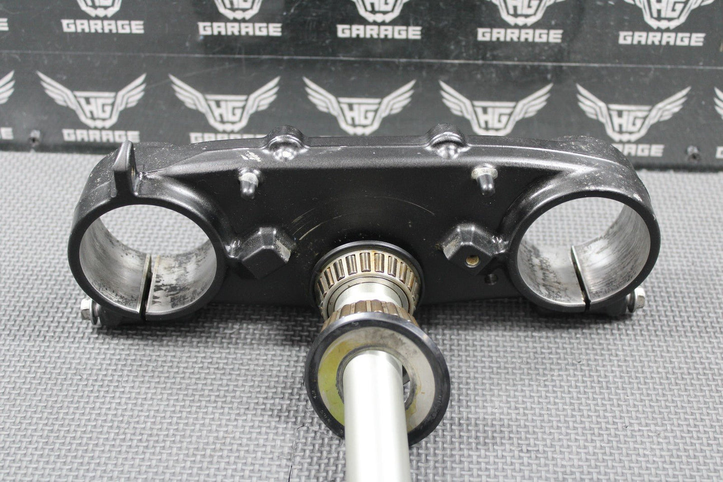 2020 YAMAHA 18 - 20 YZ250F OEM FRONT FORKS LOWER UPPER TRIPLE TREE STEM BAR CLAMP - hggarage