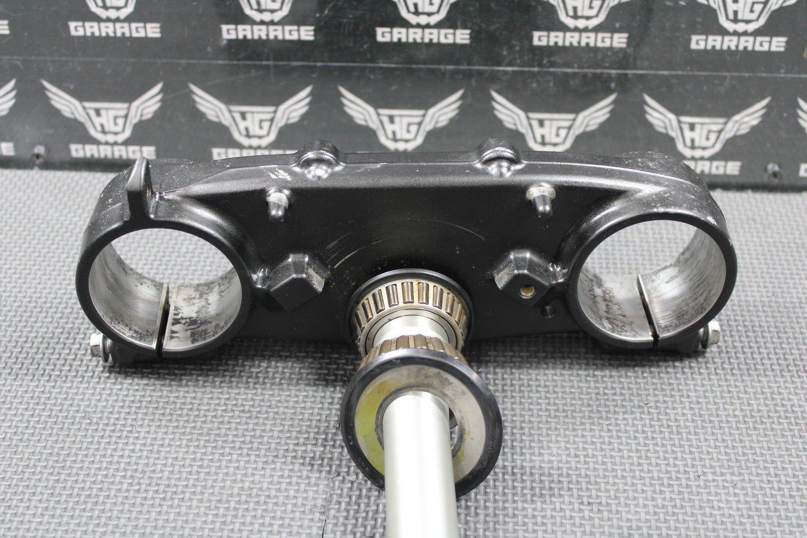 2020 YAMAHA 18 - 20 YZ250F OEM FRONT FORKS LOWER UPPER TRIPLE TREE STEM BAR CLAMP - hggarage
