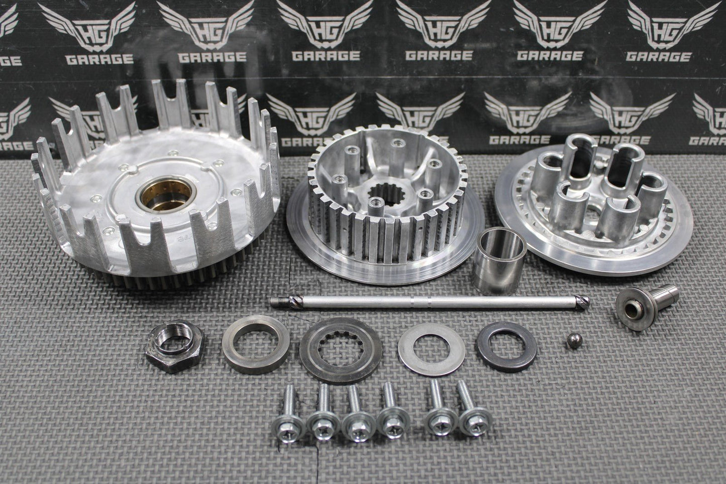2020 YAMAHA 19 - 20 YZ250F OEM CLUTCH W BASKET HUB PLATE ONE WAY STARTER NICE! - hggarage