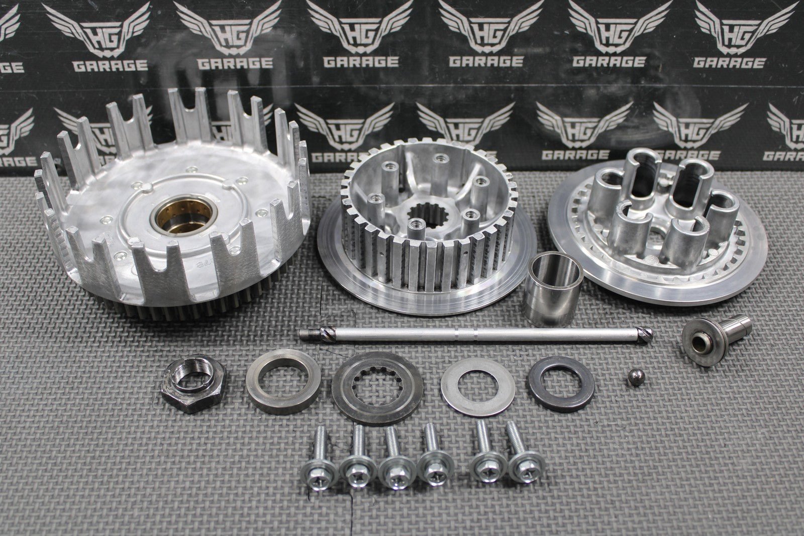 2020 YAMAHA 19 - 20 YZ250F OEM CLUTCH W BASKET HUB PLATE ONE WAY STARTER NICE! - hggarage