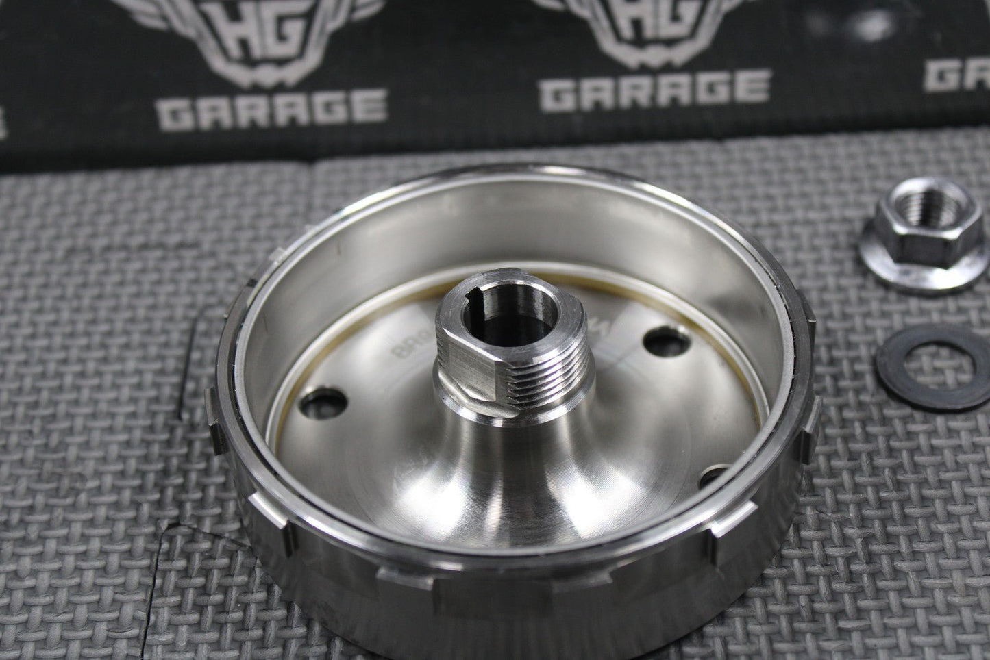 2020 YAMAHA 19 - 22 YZ450F OEM STATOR MAGNETO ROTOR FLYWHEEL BR9 - 81450 - 01 - 00 GOOD! - hggarage