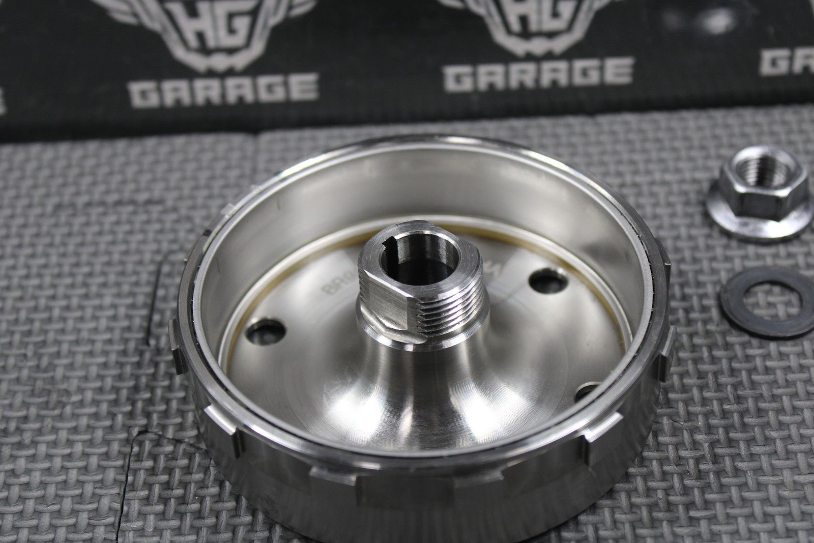 2020 YAMAHA 19 - 22 YZ450F OEM STATOR MAGNETO ROTOR FLYWHEEL BR9 - 81450 - 01 - 00 GOOD! - hggarage