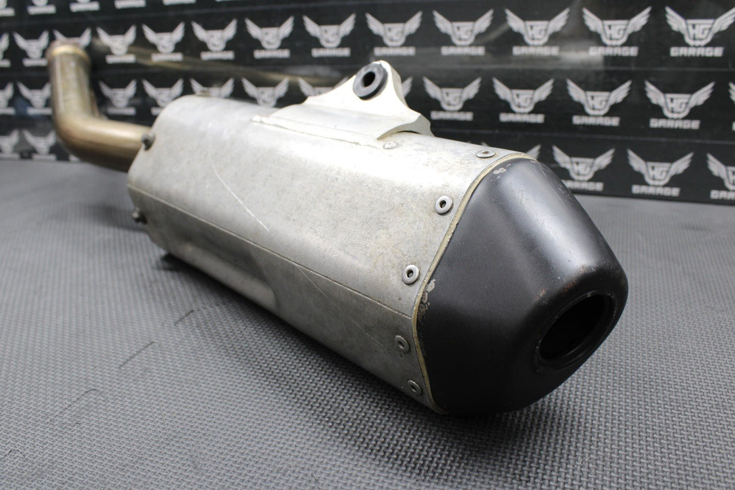 2014 KAWASAKI 13 - 16 KX250F OEM MUFFLER EXHAUST SILENCER SLIP ON PIPE 18100 - 0558 - hggarage