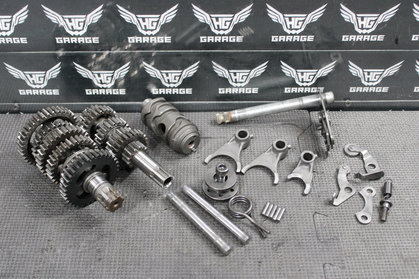 2000 Kawasaki KX65 OEM Engine Transmission Tranny Assembly Gears - hggarage