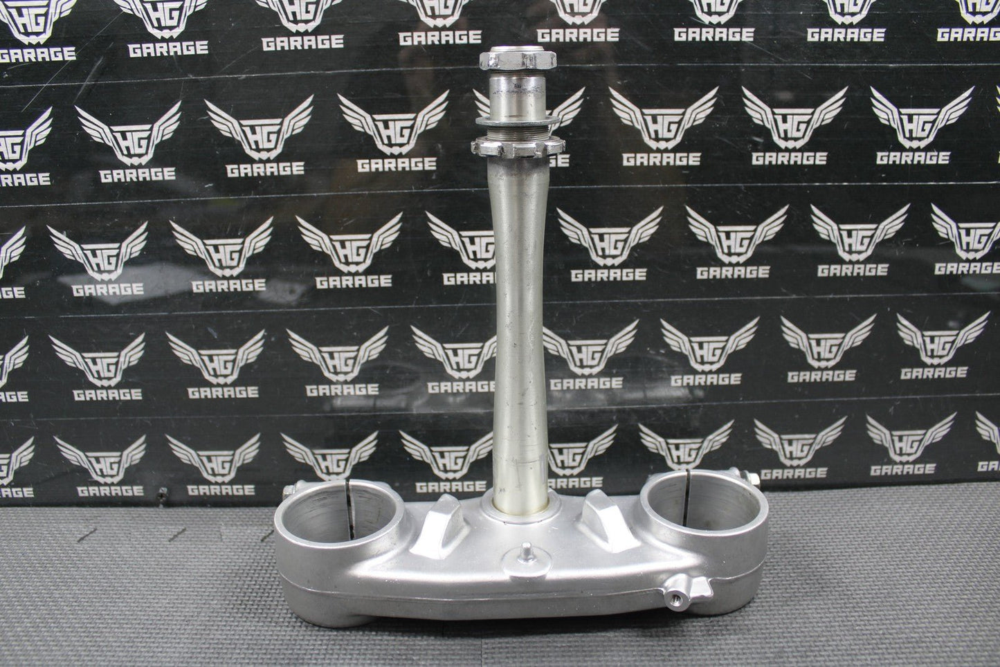 2001 00 - 03 HONDA CR125R OEM FRONT FORKS CLAMP LOWER TRIPLE TREE STEERING STEM - hggarage