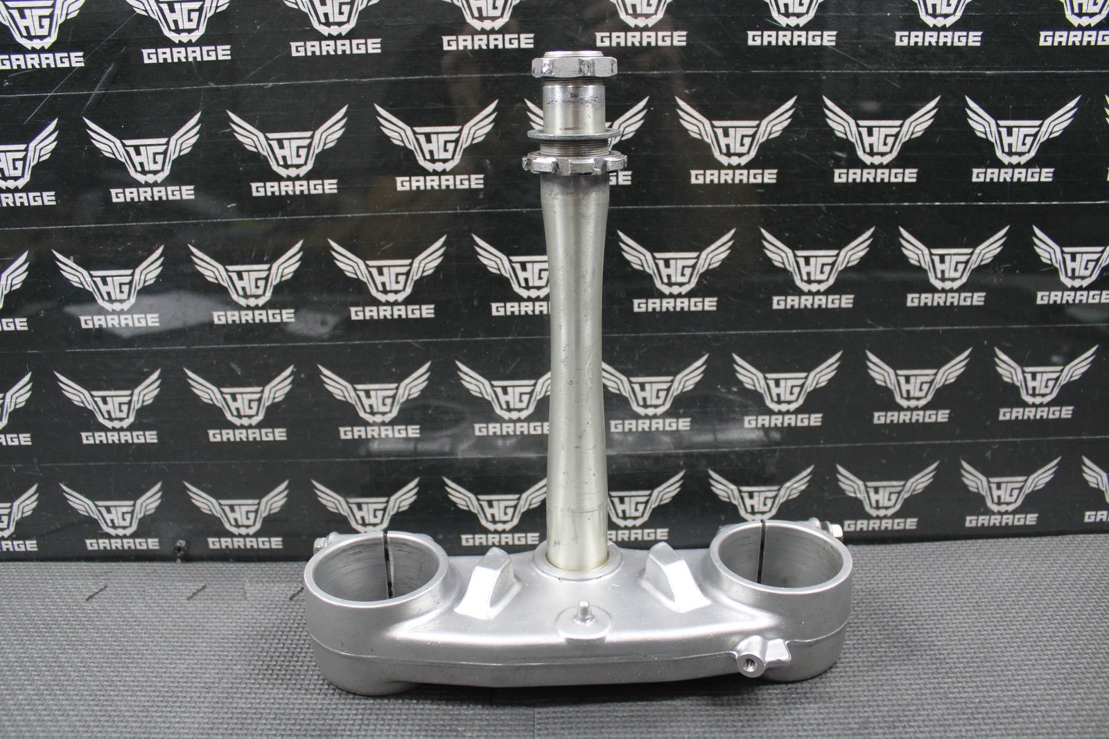 2001 00 - 03 HONDA CR125R OEM FRONT FORKS CLAMP LOWER TRIPLE TREE STEERING STEM - hggarage