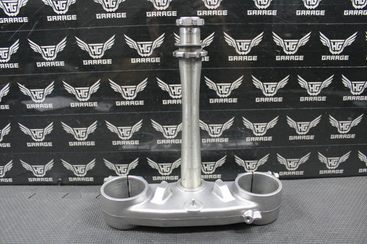 2001 00 - 03 HONDA CR125R OEM FRONT FORKS CLAMP LOWER TRIPLE TREE STEERING STEM - hggarage