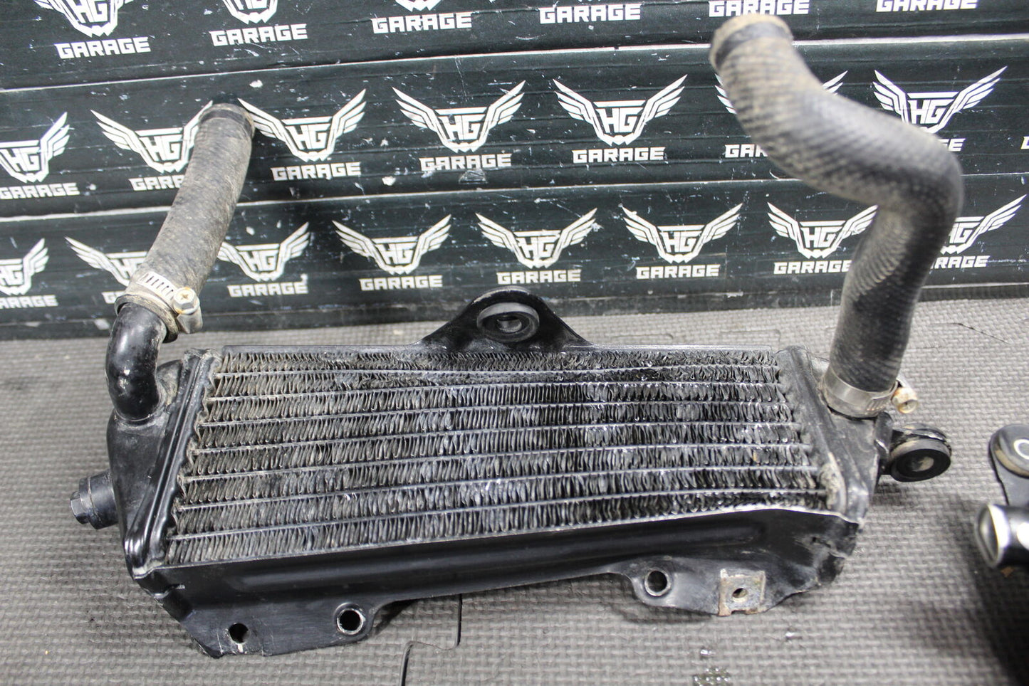 1989 89-94 KAWASAKI KDX200 OEM RADIATORS LEFT RIGHT COOLING COOLER RADIATOR