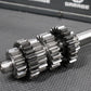1986 KAWASAKI KDX200 OEM TRANSMISSION TRANNY GEARBOX SHIFT FORKS DRUM GEARS - hggarage