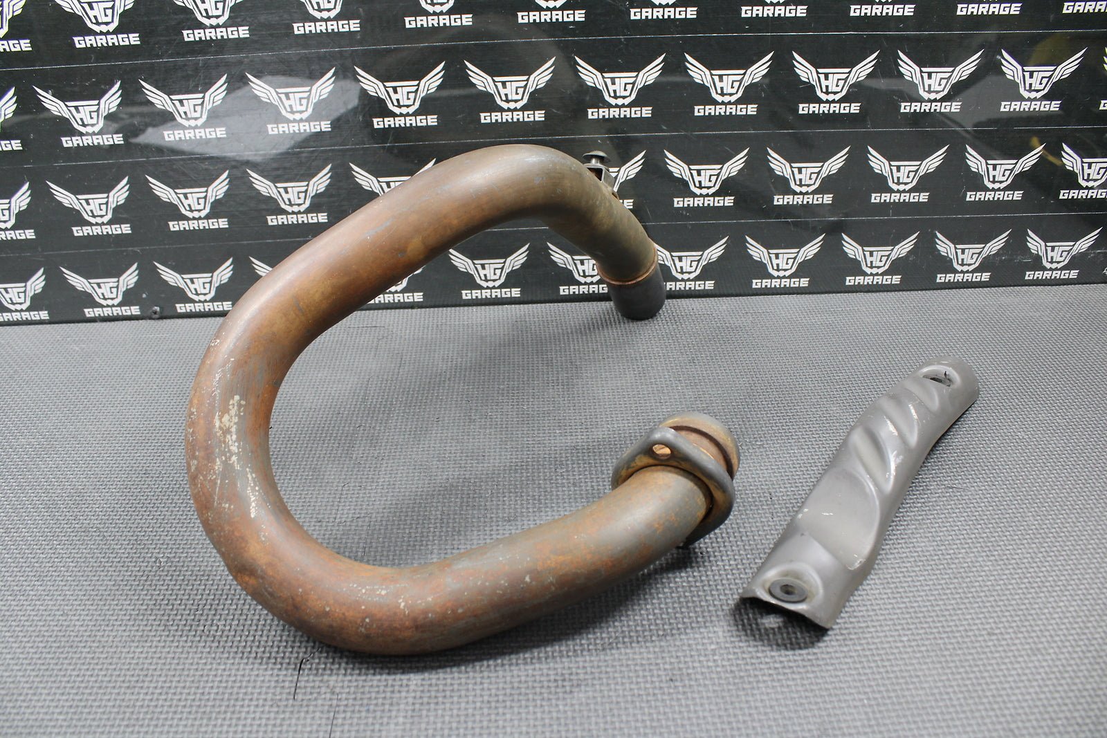2000 SUZUKI 00 - 07 DRZ400 DRZ400E OEM EXHAUST PIPE CHAMBER HEADER 14150 - 29F00 - hggarage