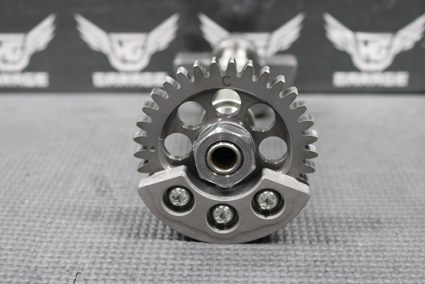 2009 07 - 09 YAMAHA YZ450F OEM ENGINE MOTOR CRANKSHAFT BALANCER SHAFT GEAR WEIGHT - hggarage