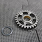 1986 HONDA CR125R OEM KICKSTART KICK START SHAFT W IDLER GEAR 28230-KS6-000